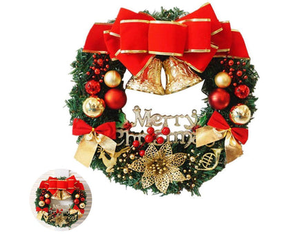 Creative Christmas Door Wreath Christmas Garland Wreaths 30cm V1263-JX-1393