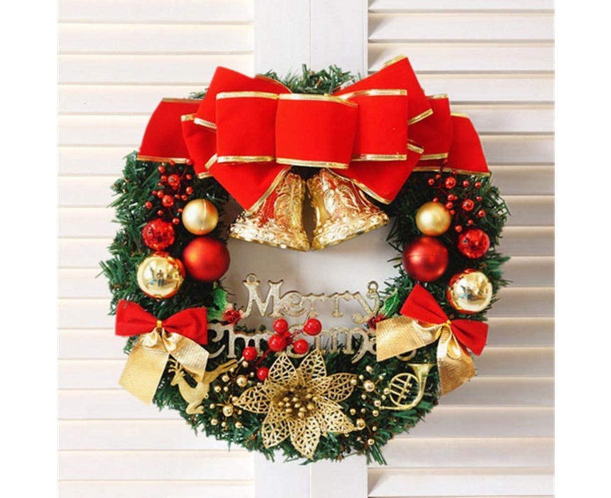 Creative Christmas Door Wreath Christmas Garland Wreaths 30cm V1263-JX-1393