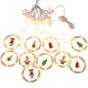 3 Meters USB Powered LED Christmas Decor Round Light Hanging Ornament Light V1263-JX-1395