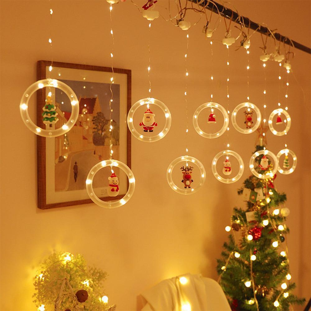 3 Meters USB Powered LED Christmas Decor Round Light Hanging Ornament Light V1263-JX-1395