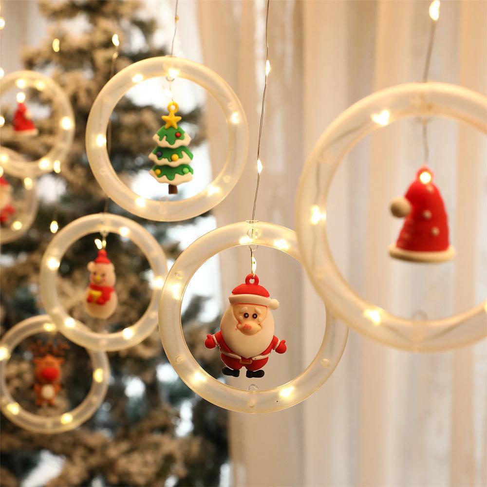 3 Meters USB Powered LED Christmas Decor Round Light Hanging Ornament Light V1263-JX-1395