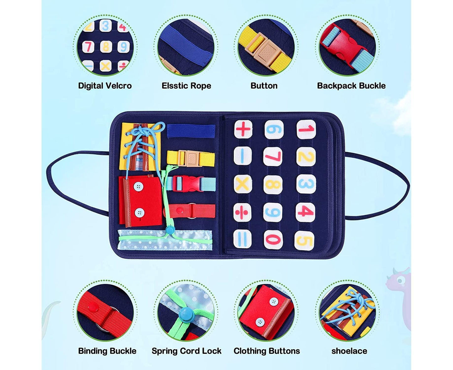 Montessori babies Board,4 Layer Montessori Board,Montessori Games for 1 Year Old Babies,Learning Life Skills V1263-JX-1399