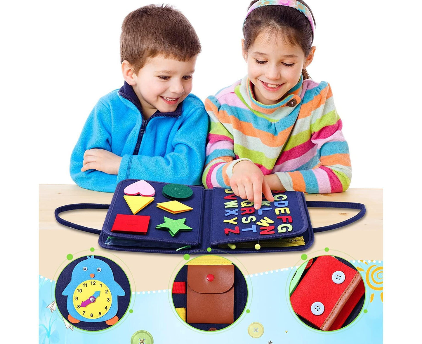 Montessori babies Board,4 Layer Montessori Board,Montessori Games for 1 Year Old Babies,Learning Life Skills V1263-JX-1399