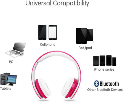 babies Bluetooth Headphones - Volume Limited Foldable - Wireless Headphones with Mic V1263-JX-14