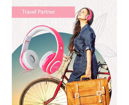 babies Bluetooth Headphones - Volume Limited Foldable - Wireless Headphones with Mic V1263-JX-14