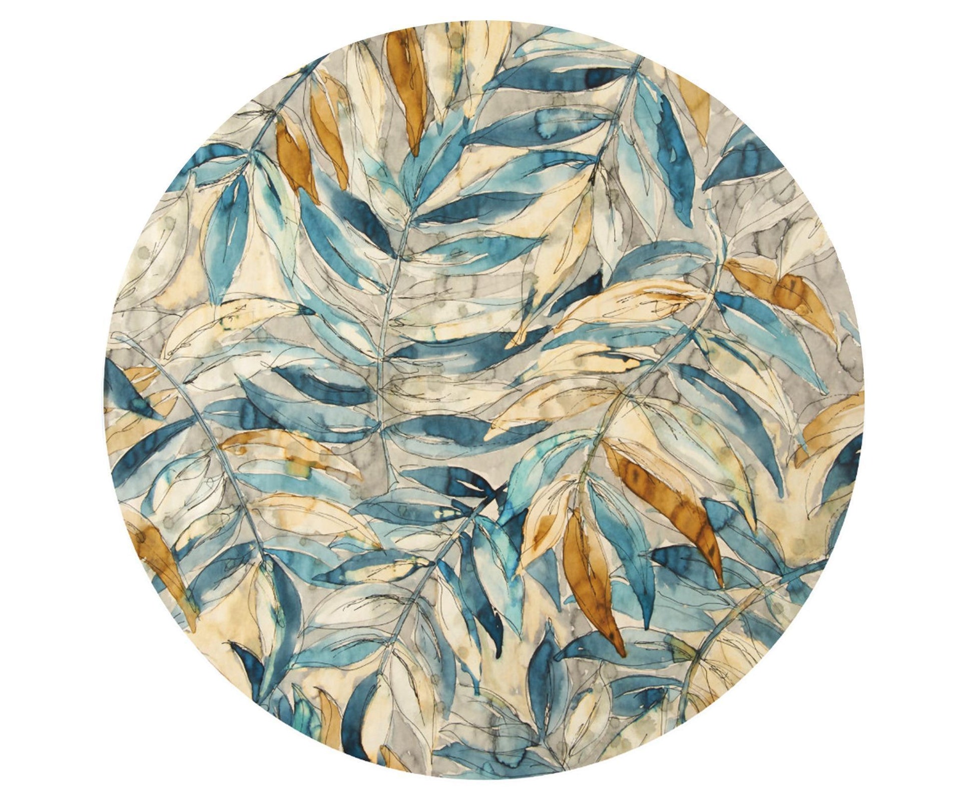 Beach Blanket Soft Absorbent Polyester Pretty Floral Printed Beach Towel for Picnic-18 V1263-JX-1404