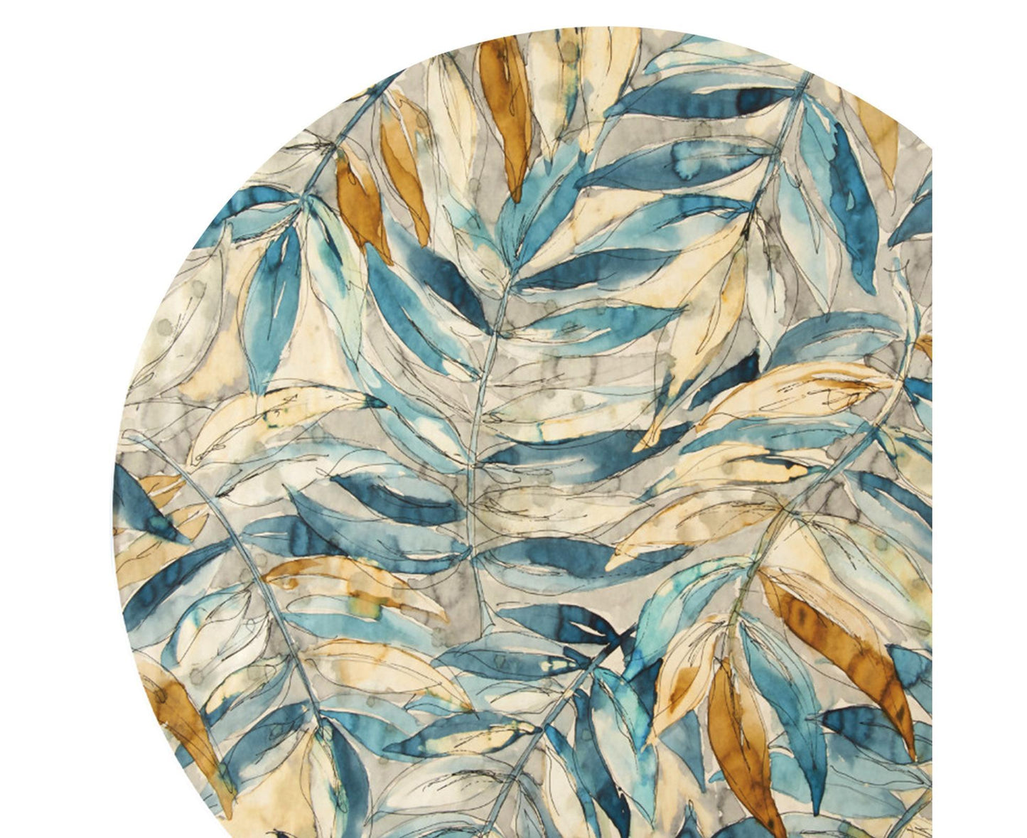 Beach Blanket Soft Absorbent Polyester Pretty Floral Printed Beach Towel for Picnic-18 V1263-JX-1404
