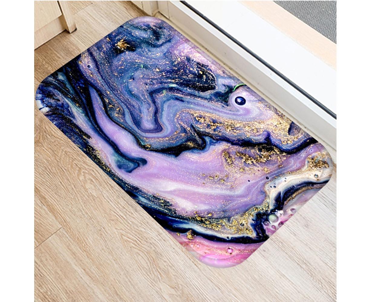 Color Palette Kitchen Hallway Mat Entrance Rug Floor Non-slip Bathroom Carpet V1263-JX-1406