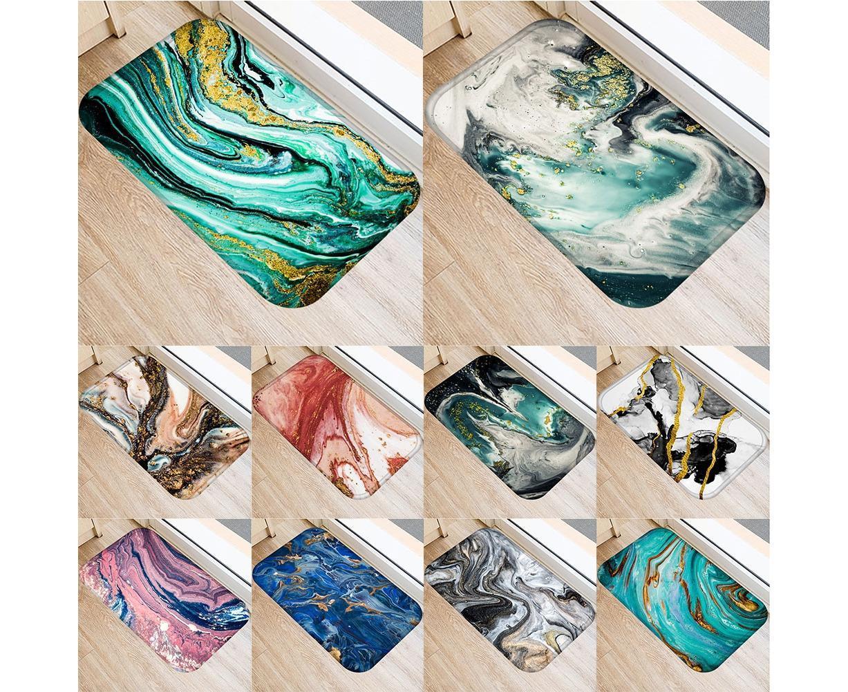 Color Palette Kitchen Hallway Mat Entrance Rug Floor Non-slip Bathroom Carpet V1263-JX-1408