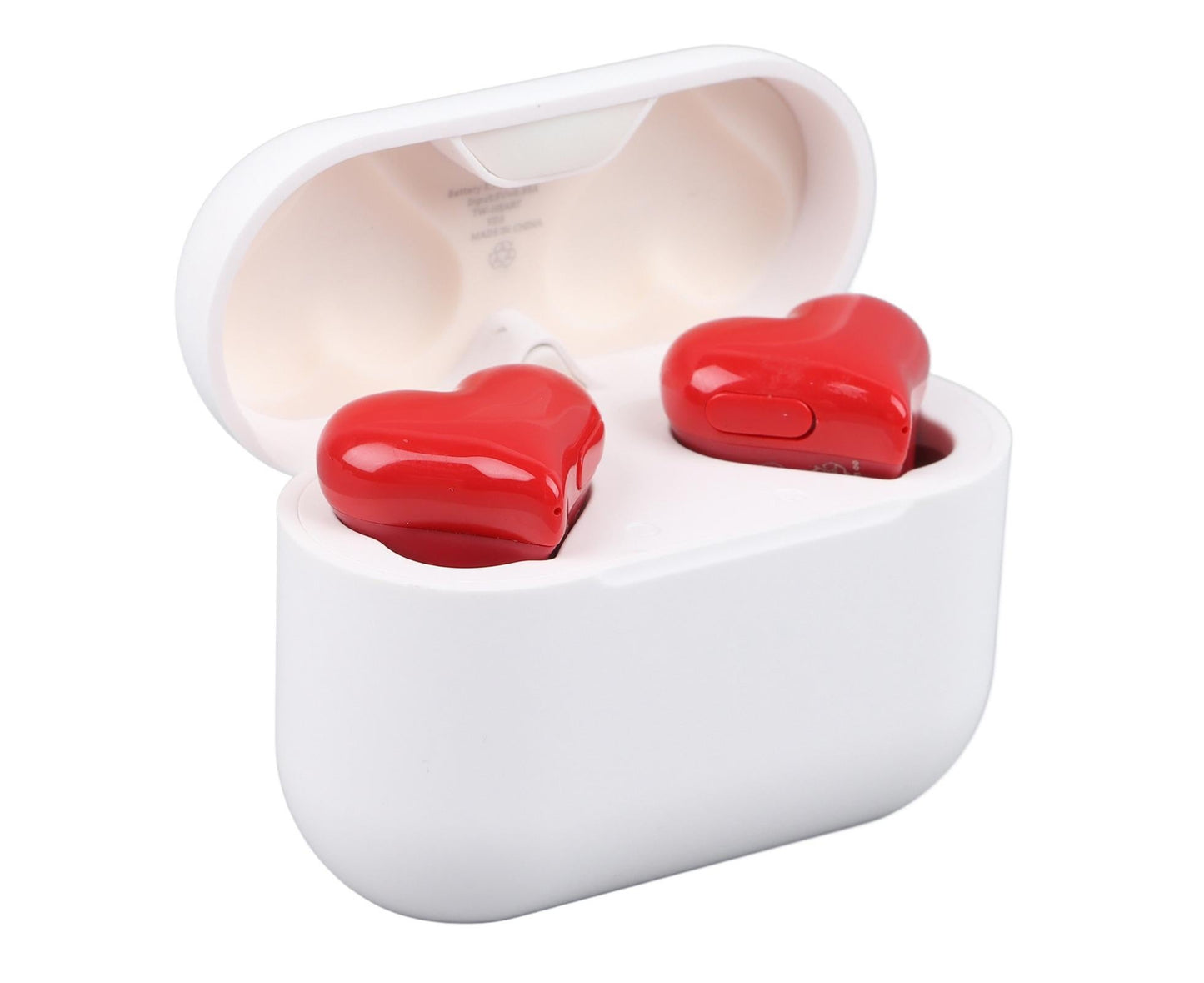 Wireless Earbuds Multifunction Stylish Lightweight Noise Canceling Stereo Heart Shaped Bluetooth Earphones V1263-JX-141