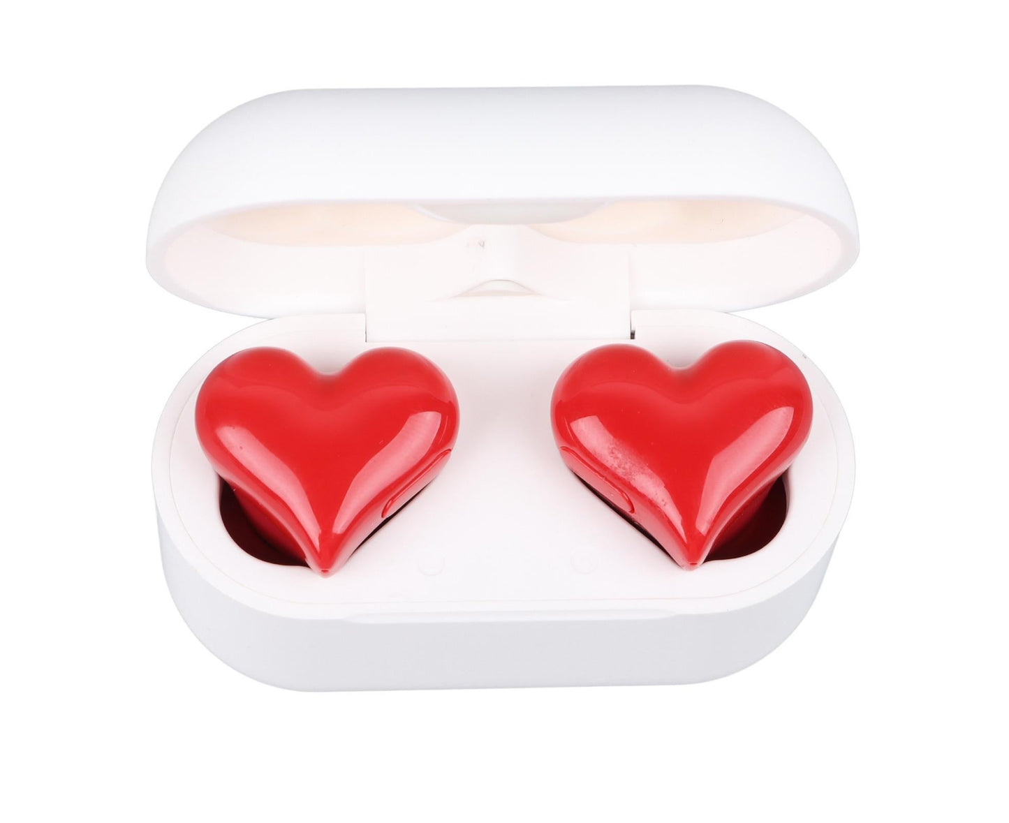 Wireless Earbuds Multifunction Stylish Lightweight Noise Canceling Stereo Heart Shaped Bluetooth Earphones V1263-JX-141