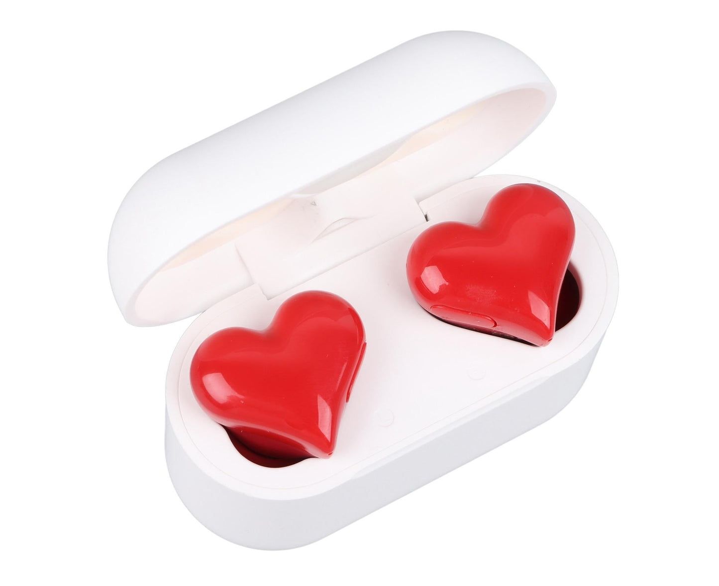 Wireless Earbuds Multifunction Stylish Lightweight Noise Canceling Stereo Heart Shaped Bluetooth Earphones V1263-JX-141