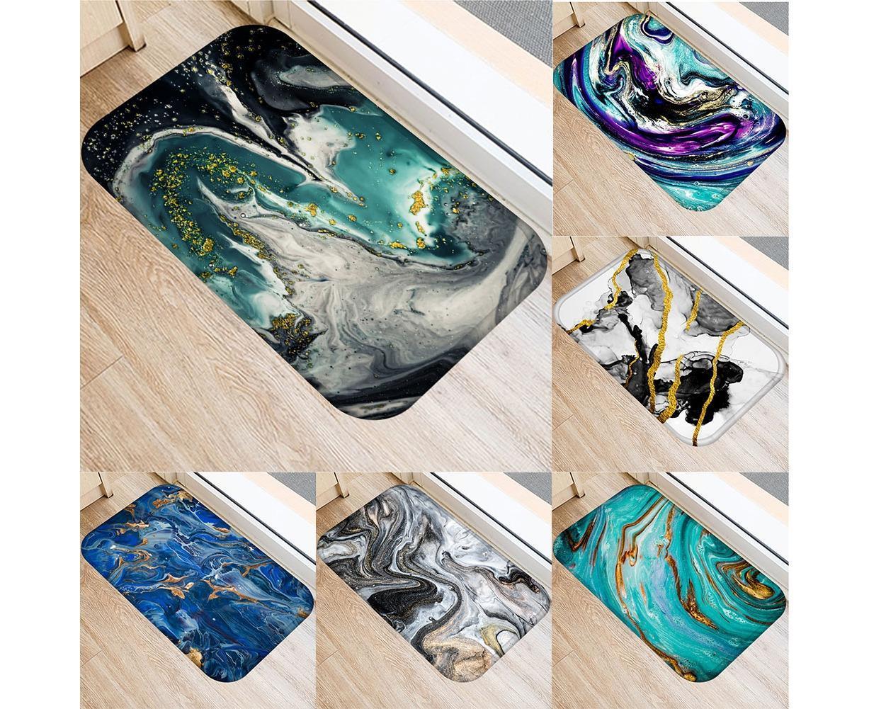 Color Palette Kitchen Hallway Mat Entrance Rug Floor Non-slip Bathroom Carpet V1263-JX-1413