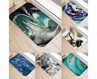Color Palette Kitchen Hallway Mat Entrance Rug Floor Non-slip Bathroom Carpet V1263-JX-1413