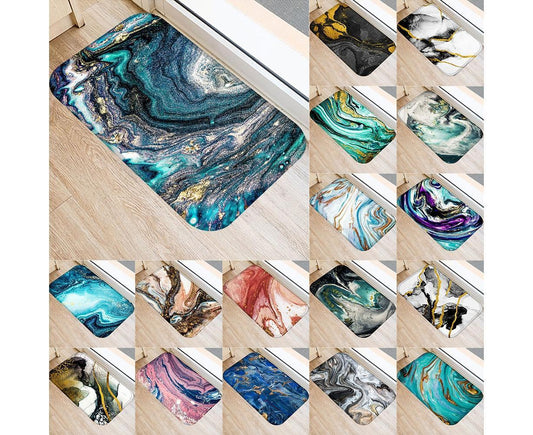 Color Palette Kitchen Hallway Mat Entrance Rug Floor Non-slip Bathroom Carpet V1263-JX-1416