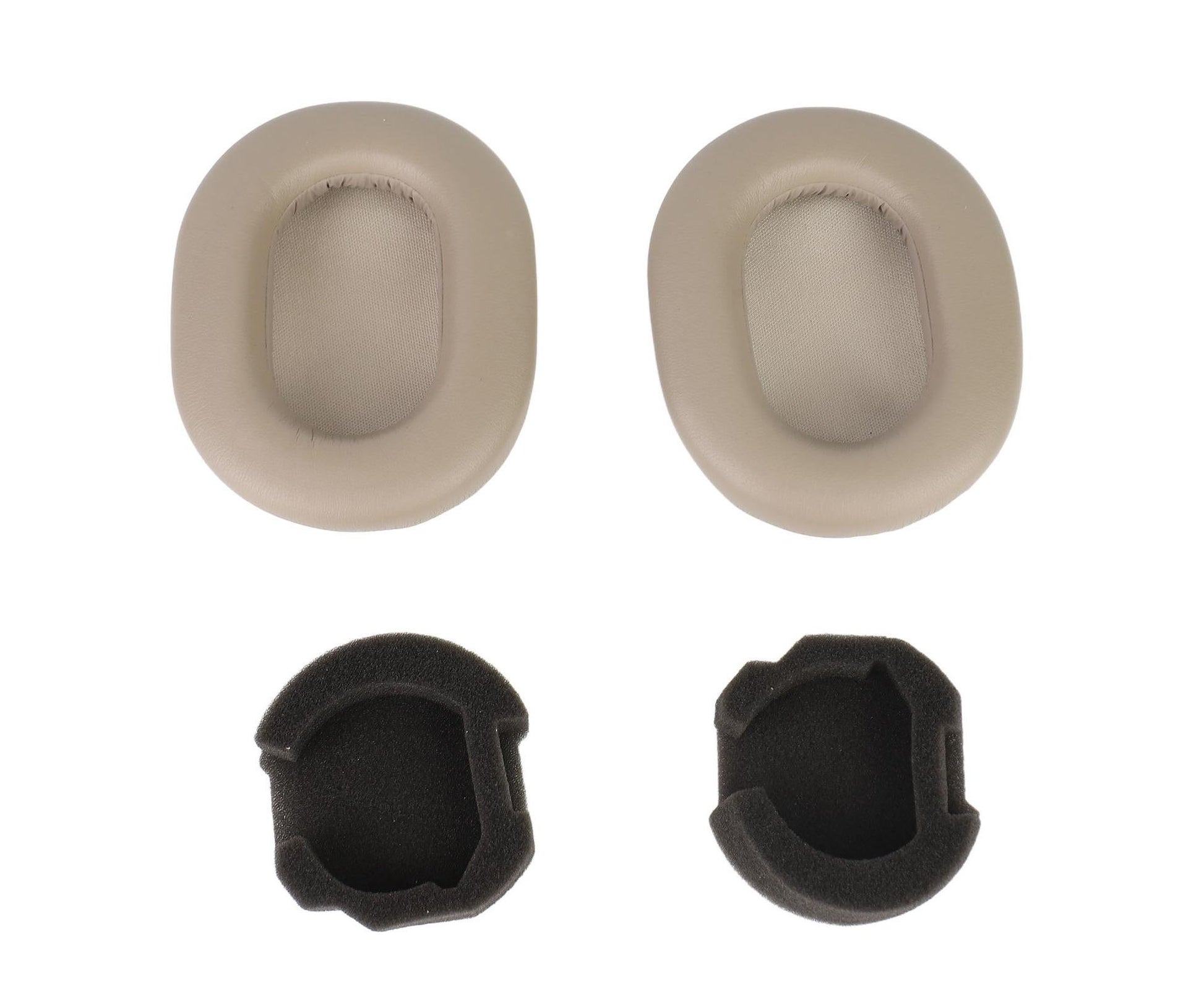 Headphone Ear Pads Protein Leather Noise Insulation Memory Foam Sponge Cushions for WH 1000XM5 Wireless V1263-JX-142