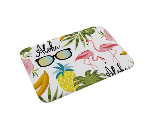 Stylish Flamingo Rug Kitchen Bathroom Anti-slip Doormat Carpet Floor Mat Home Decor V1263-JX-1438