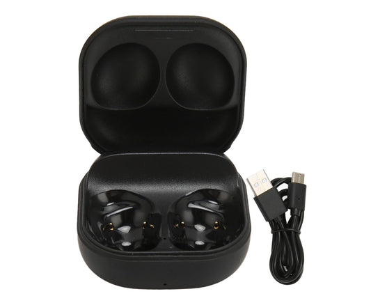 Bluetooth Earbuds Charging Case 450mAh Replacement Wireless Charger for Galaxy Buds Pro SM R190 Black V1263-JX-144