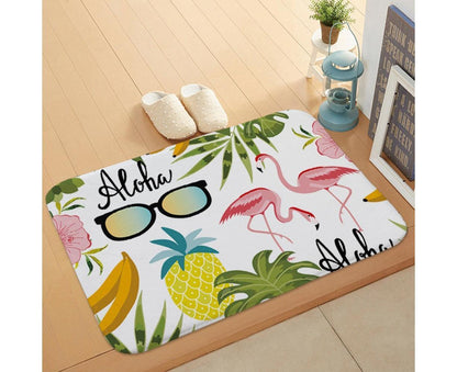 Stylish Flamingo Rug Kitchen Bathroom Anti-slip Doormat Carpet Floor Mat Home Decor V1263-JX-1440