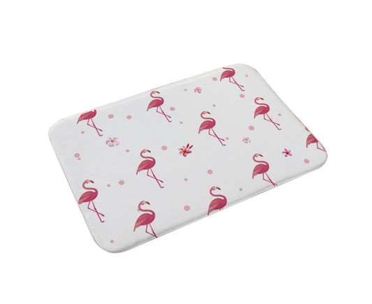 Stylish Flamingo Rug Kitchen Bathroom Anti-slip Doormat Carpet Floor Mat Home Decor V1263-JX-1444