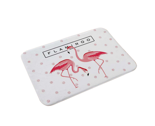 Stylish Flamingo Rug Kitchen Bathroom Anti-slip Doormat Carpet Floor Mat Home Decor V1263-JX-1446