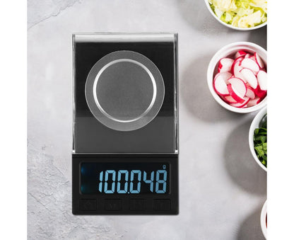 100g / 0.001g LCD Mini Electronic Kitchen Digital Food Jewelry Scale Weight Measuring Tool V1263-JX-1449