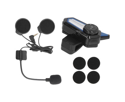 BT31 Motorcycle Bluetooth Helmet Headset Wireless Hands Free Stereo Waterproof Noise Cancelling Headset with V1263-JX-145