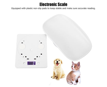 10kg/1g Digital Small Pet Weight Scale for Cats Dogs Measure Tool Electronic Kitchen Scale V1263-JX-1450
