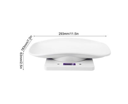 10kg/1g Digital Small Pet Weight Scale for Cats Dogs Measure Tool Electronic Kitchen Scale V1263-JX-1450