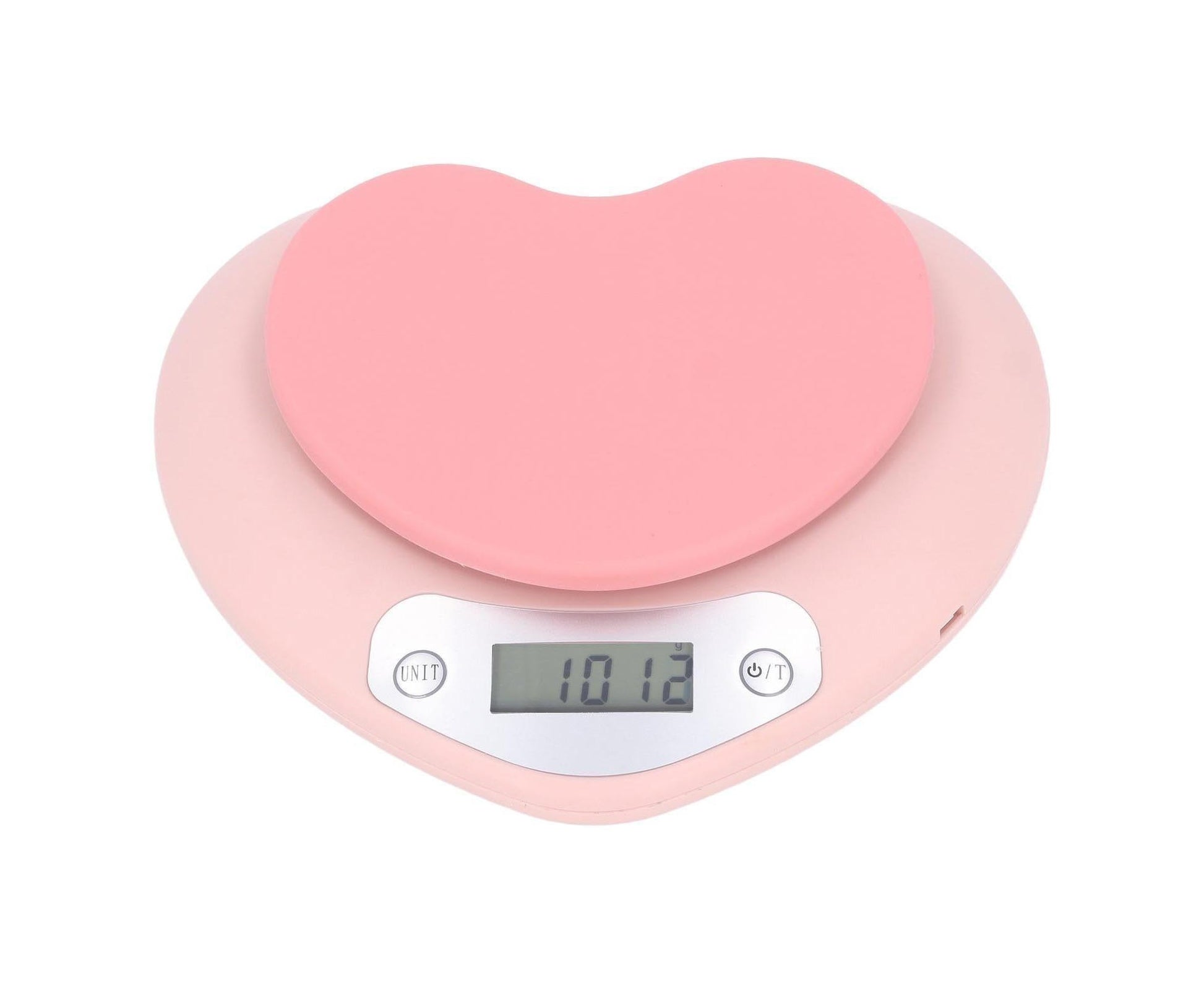 1g Accuracy Digital Kitchen Scale 5kg Household Small Heart Shape Rechargeable Food Scale for Cooking Baking V1263-JX-1451