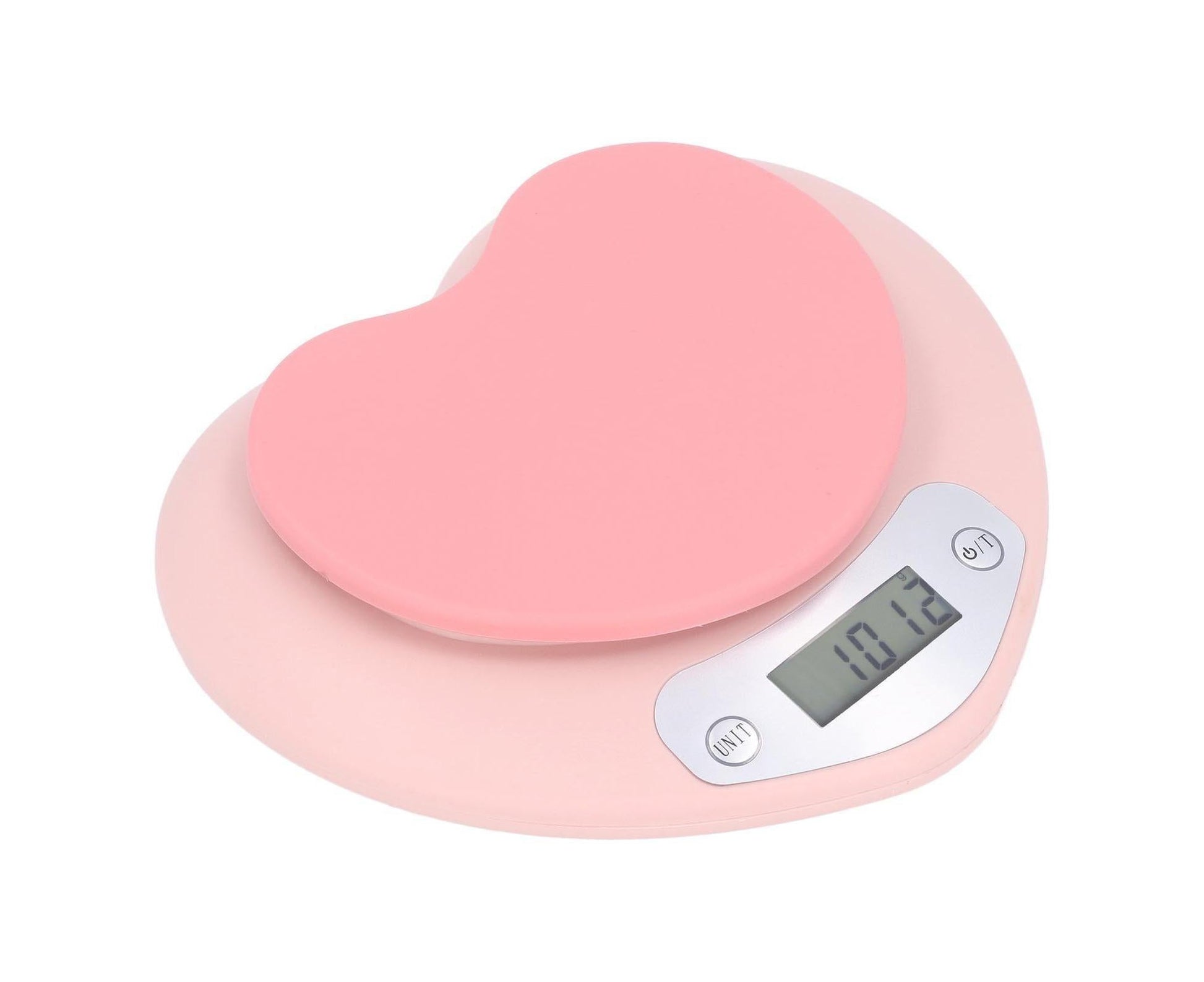 1g Accuracy Digital Kitchen Scale 5kg Household Small Heart Shape Rechargeable Food Scale for Cooking Baking V1263-JX-1451