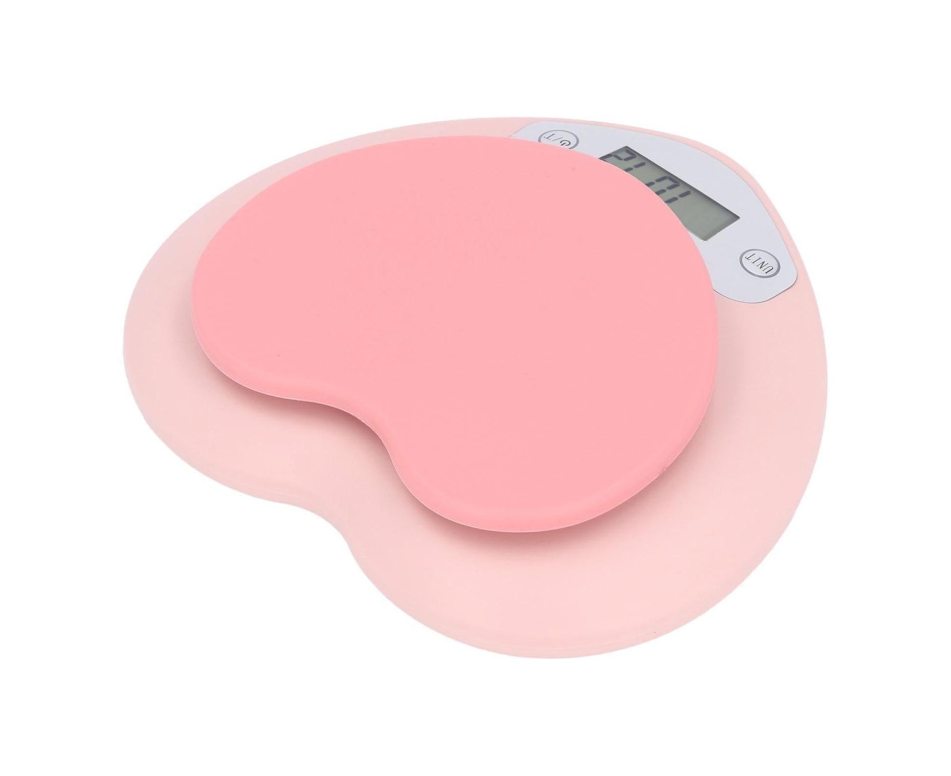1g Accuracy Digital Kitchen Scale 5kg Household Small Heart Shape Rechargeable Food Scale for Cooking Baking V1263-JX-1451