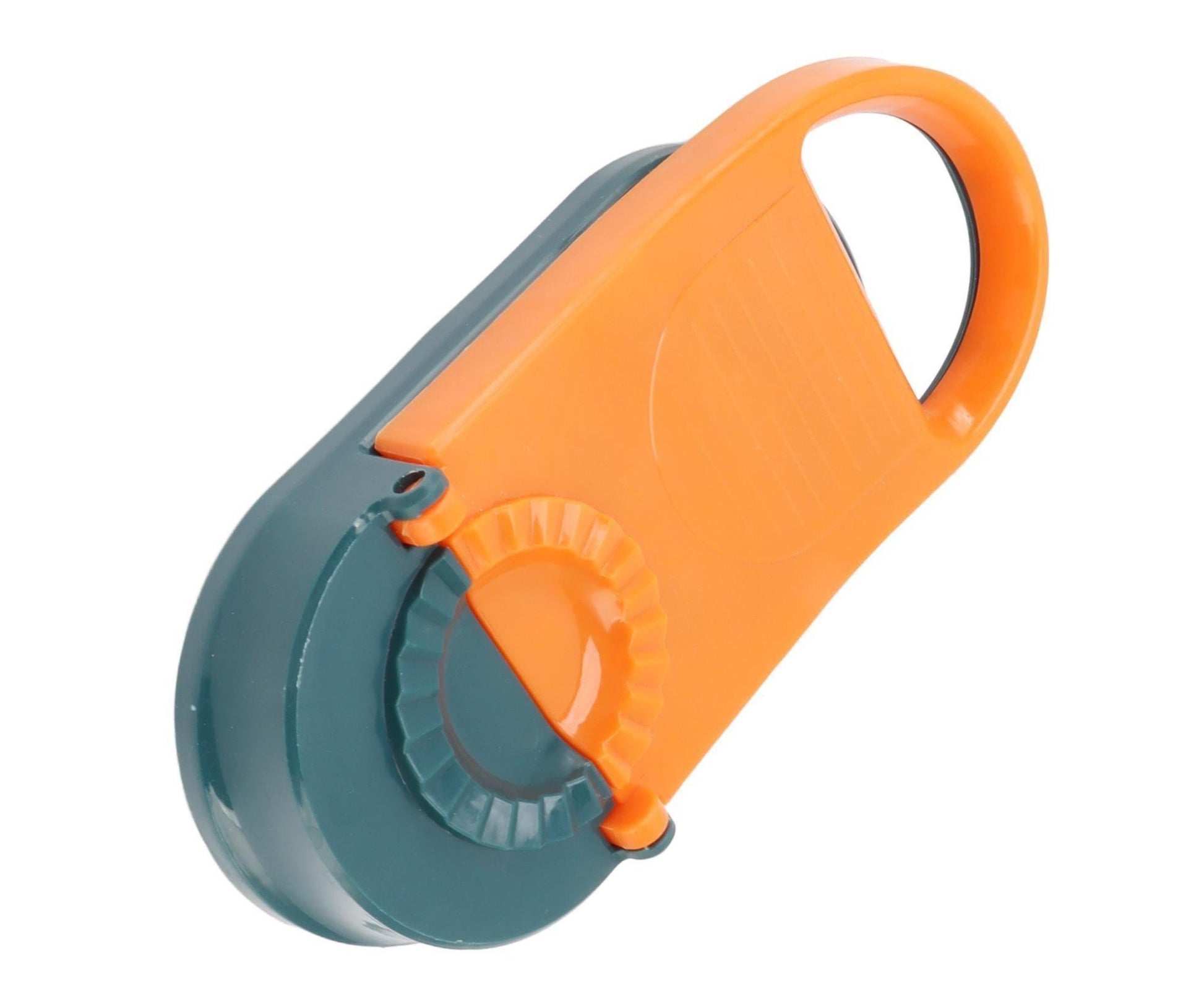 2 in 1 Manual Dumpling Maker Kitchen Dumpling Making Tool Household Multifunctional Dumpling Mold Orange V1263-JX-1453