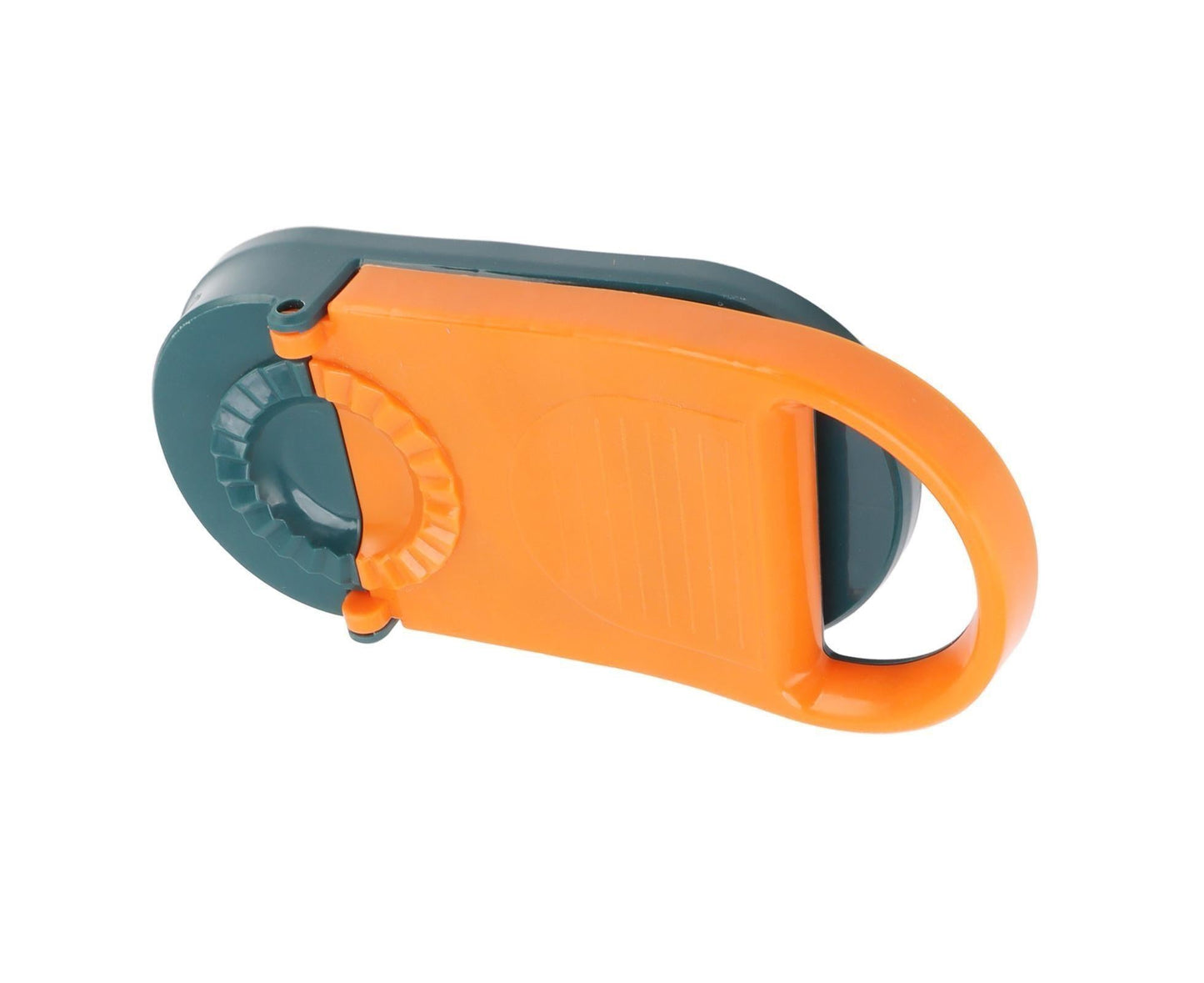 2 in 1 Manual Dumpling Maker Kitchen Dumpling Making Tool Household Multifunctional Dumpling Mold Orange V1263-JX-1453