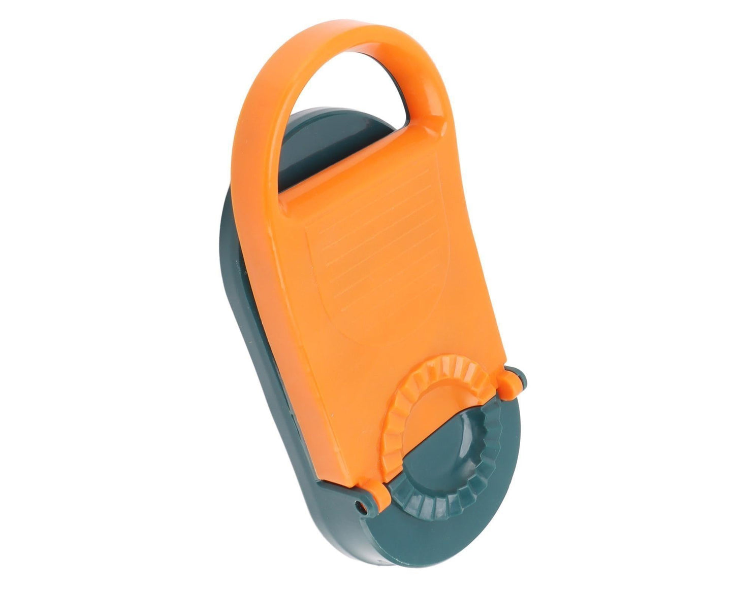 2 in 1 Manual Dumpling Maker Kitchen Dumpling Making Tool Household Multifunctional Dumpling Mold Orange V1263-JX-1453