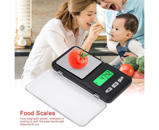 200g / 0.01g LCD Digital Electronic Balance Weighing Fruits Small Food Scales V1263-JX-1454