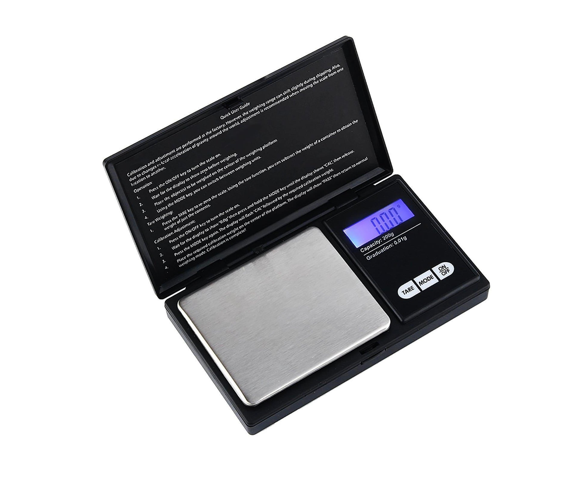 200g X 0.01g Pocket Digital Scale Portable Gram Jewelry Gold Silver Coin Herb V1263-JX-1455