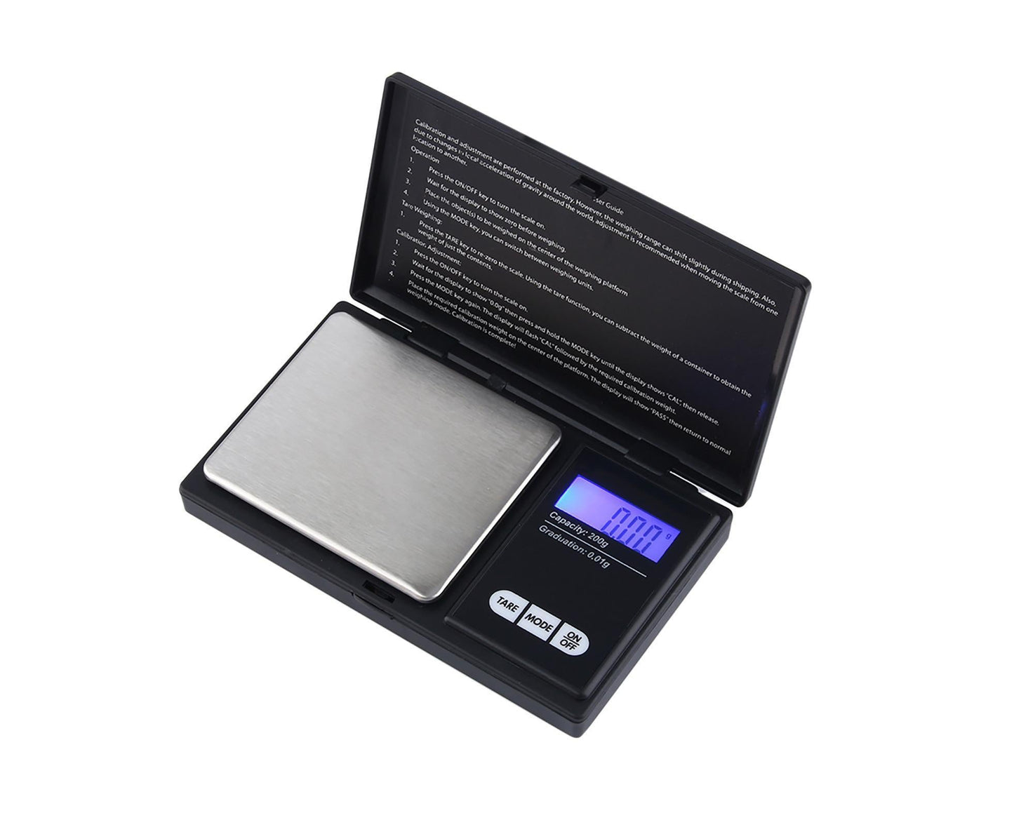 200g X 0.01g Pocket Digital Scale Portable Gram Jewelry Gold Silver Coin Herb V1263-JX-1455