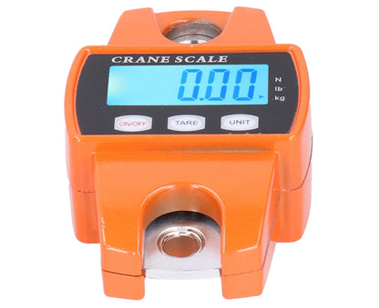 300kg Mini Portable Crane Scale LCD Digital Electronic Hanging Hook Scale Weight Measuring Tool V1263-JX-1458