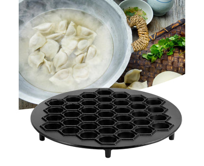 37 Holes Dumpling Mould Aluminium Alloy Ravioli Maker Baking Molds Pastry Kitchen Accessories V1263-JX-1459
