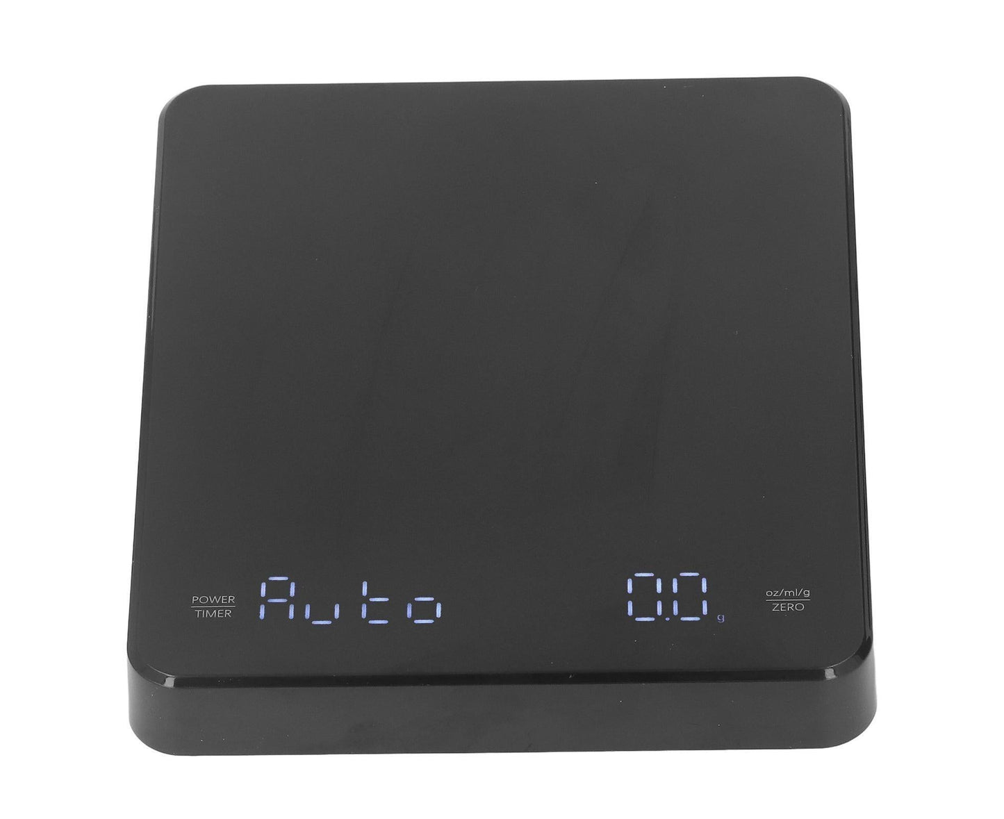 3kg/0.1g Digital Coffee Scale with Timer LED Invisible Screen Coffee Electronic Scale USB Charging Matte Black V1263-JX-1460