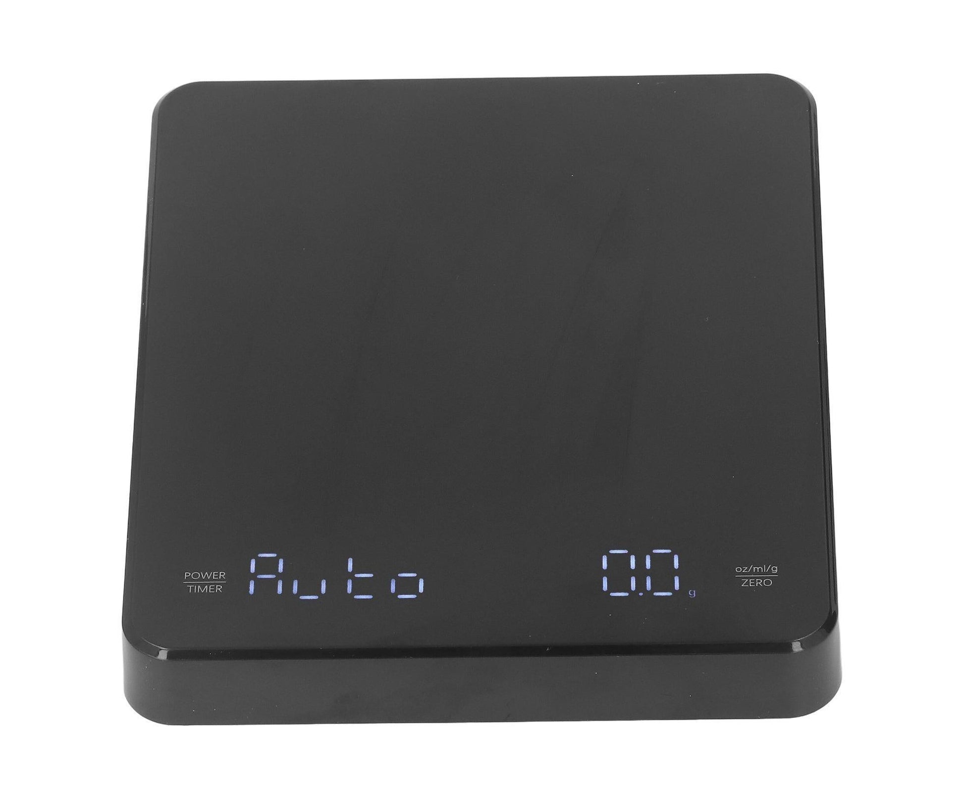 3kg/0.1g Digital Coffee Scale with Timer LED Invisible Screen Coffee Electronic Scale USB Charging Matte Black V1263-JX-1460