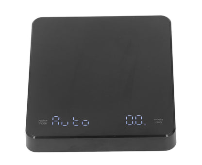 3kg/0.1g Digital Coffee Scale with Timer LED Invisible Screen Coffee Electronic Scale USB Charging Matte Black V1263-JX-1460