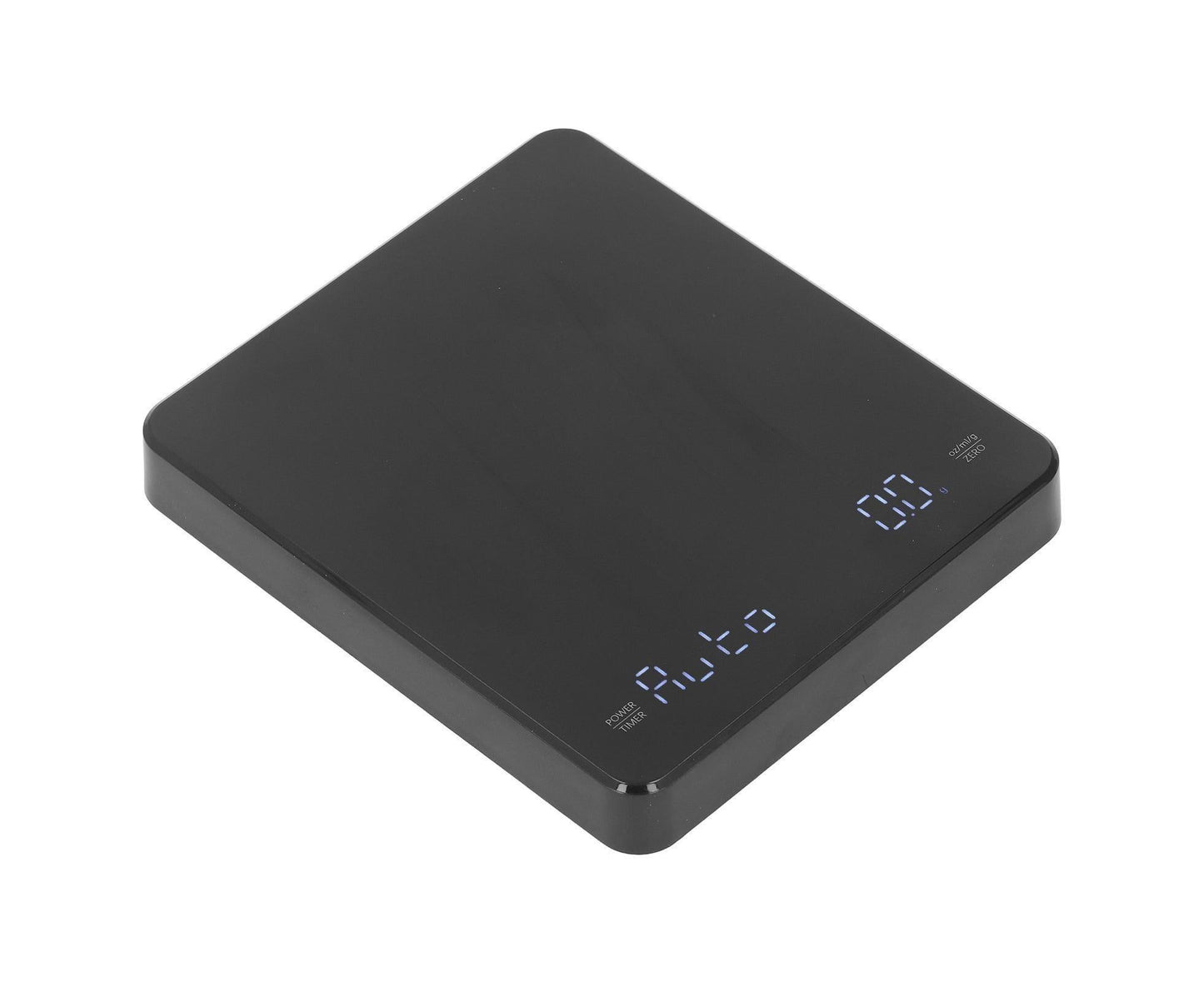 3kg/0.1g Digital Coffee Scale with Timer LED Invisible Screen Coffee Electronic Scale USB Charging Matte Black V1263-JX-1460