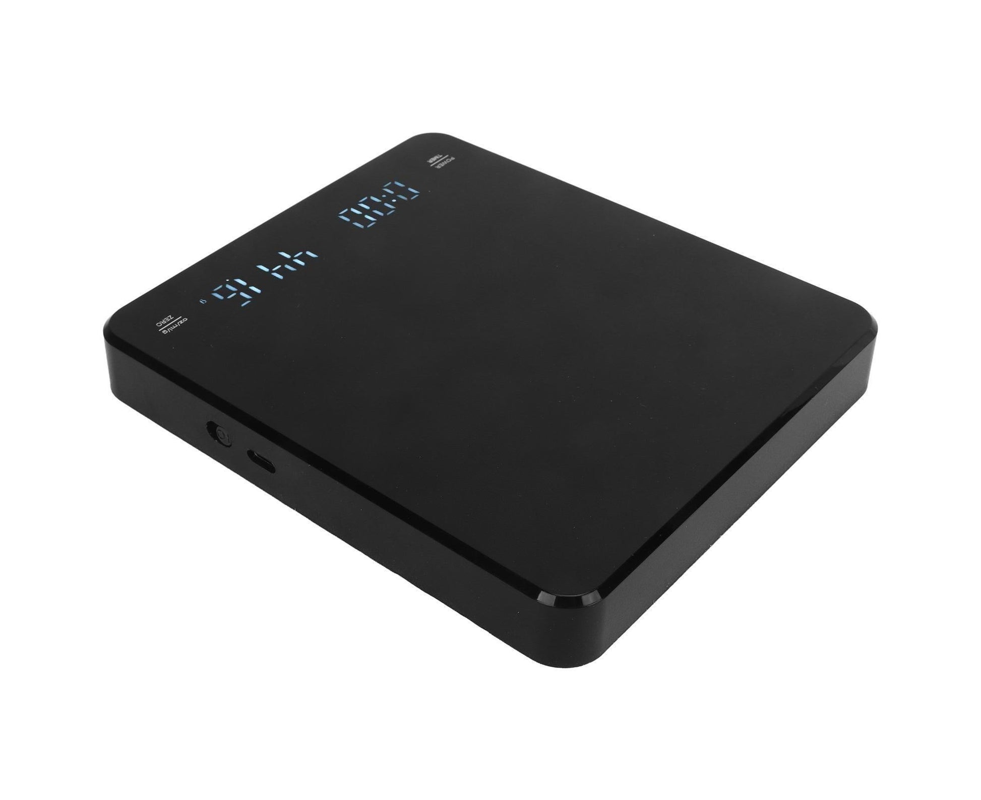 3kg/0.1g Digital Coffee Scale with Timer LED Invisible Screen Coffee Electronic Scale USB Charging Matte Black V1263-JX-1460