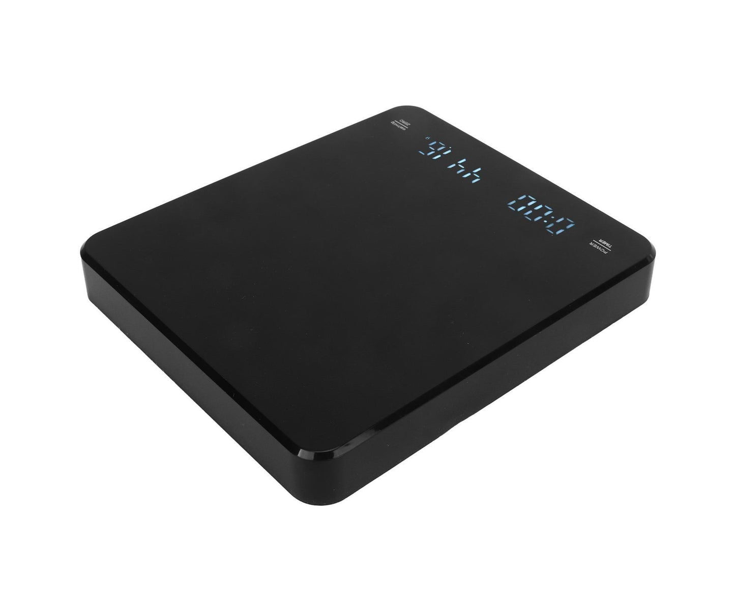 3kg/0.1g Digital Coffee Scale with Timer LED Invisible Screen Coffee Electronic Scale USB Charging Matte Black V1263-JX-1460