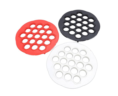 3pcs Russian Dumpling Maker Multifunctional 19 Holes Food Grade Easy Cleaning Ravioli Maker Mould for Kitchen V1263-JX-1463