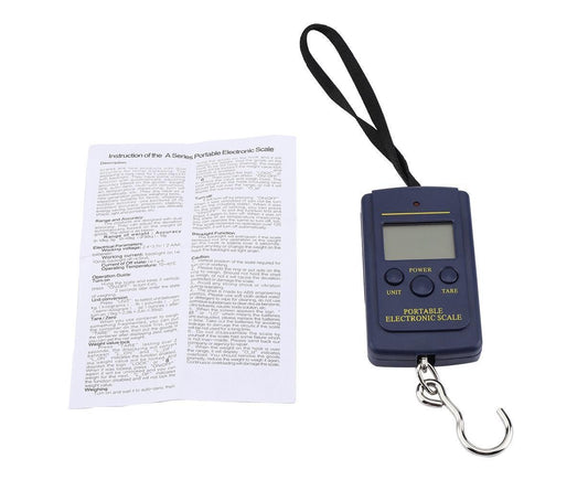 40kg/10g Electronic Scale Digital Hanging Luggage Portable Scale with Hook V1263-JX-1464