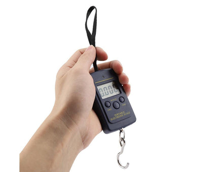 40kg/10g Electronic Scale Digital Hanging Luggage Portable Scale with Hook V1263-JX-1464