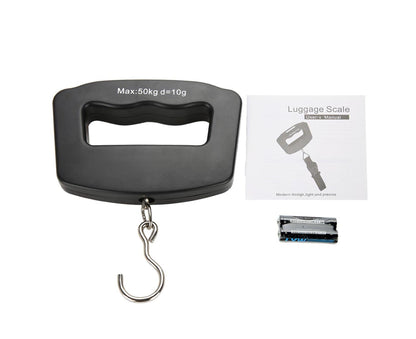 50kg/10g Portable Digital Precise Mini Fish Hook Scale Electronic Luggage Hanging Weight V1263-JX-1465